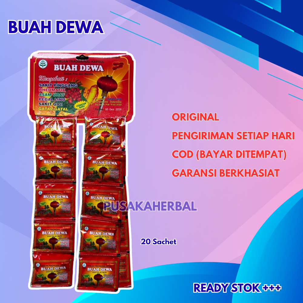 

Buah Dewa Kapsul Hanger 20 Sachet Original