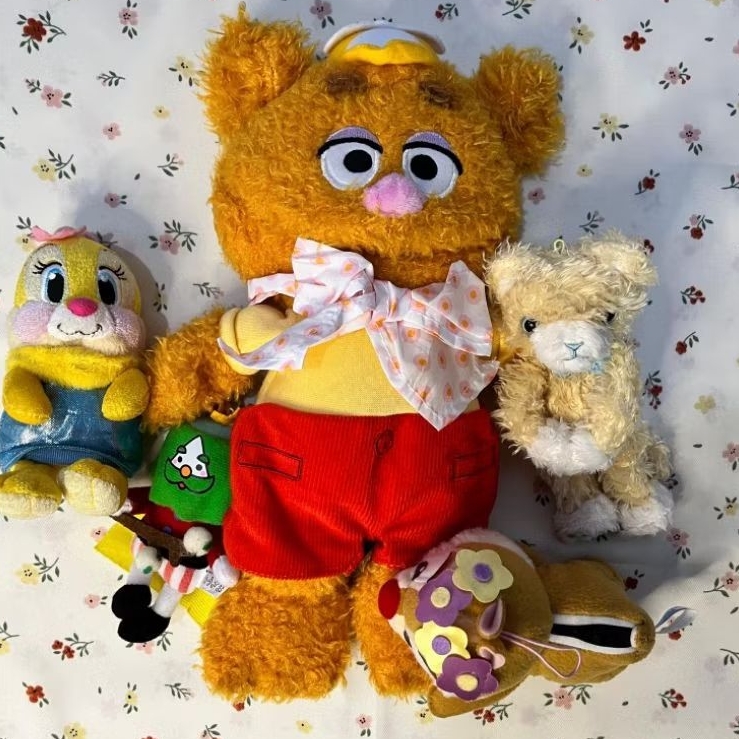 Boneka preloved/bekas disney sesame street muppet mini prince cat