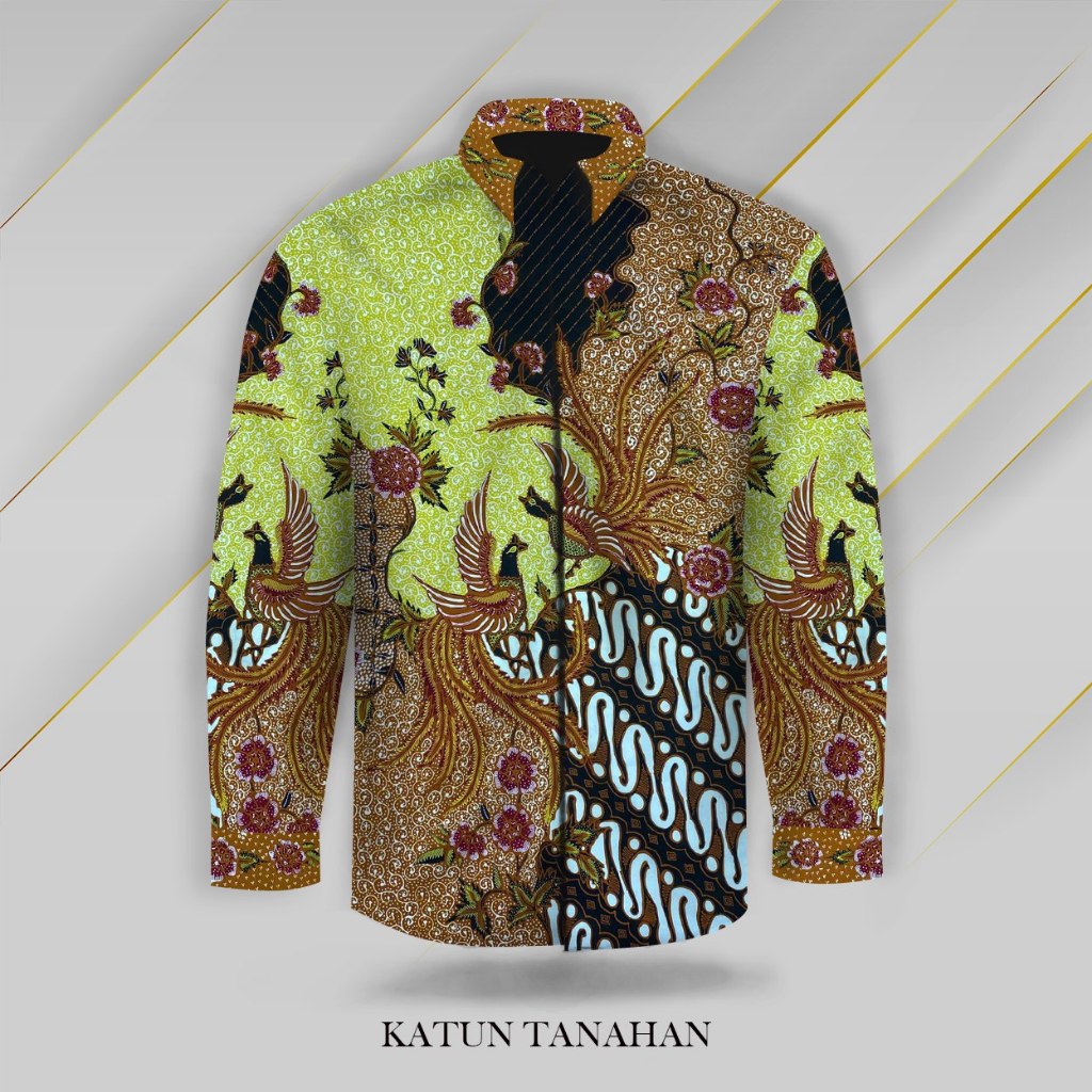 Kain Batik Sutra Tulis Phoenix Katun Tanahan Pekalongan