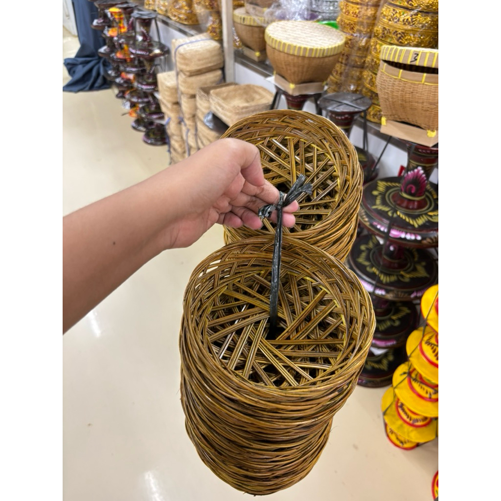 Ingka bali 20 cm isi 50pcs Harga Grosir termurah Piring lidi - wadah makanan bali - wadah makanan tr