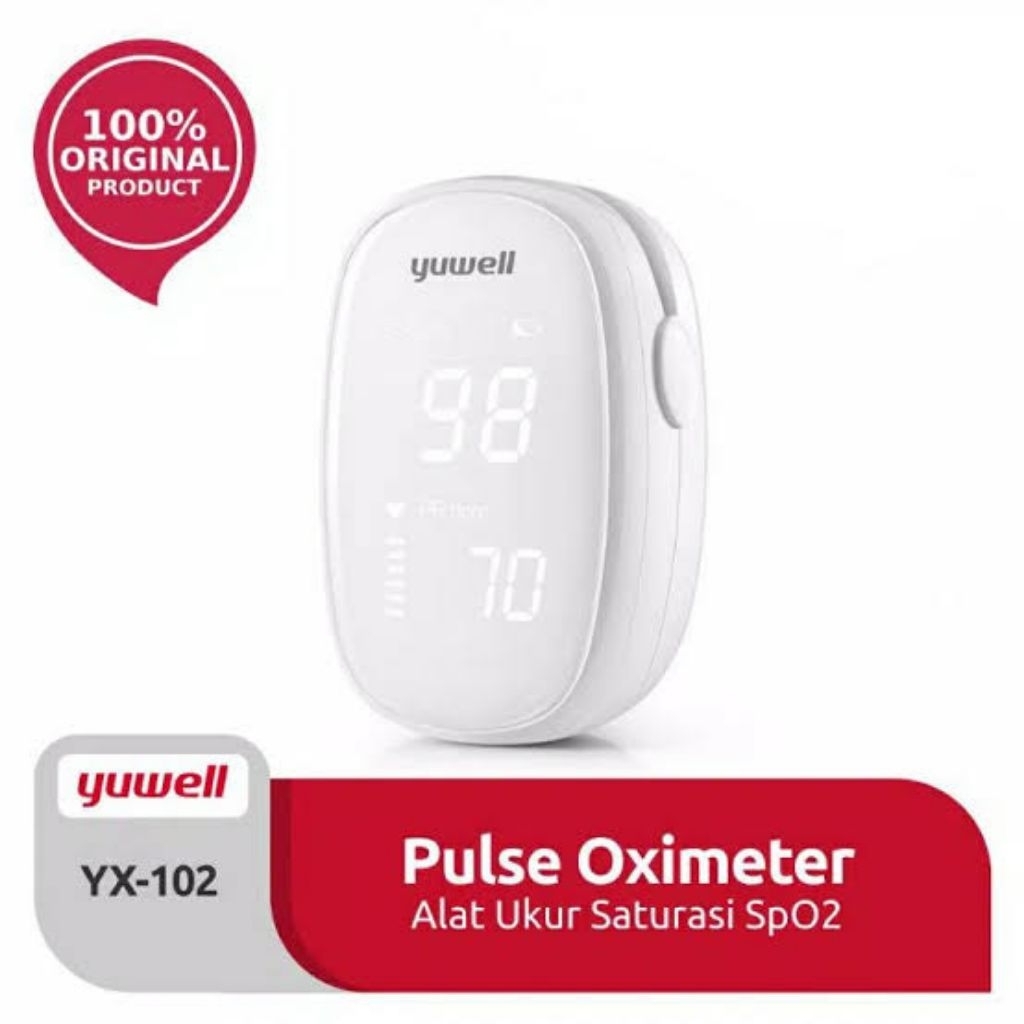 pulse oxymeter yuwell alat saturasi oksigen dalam darah