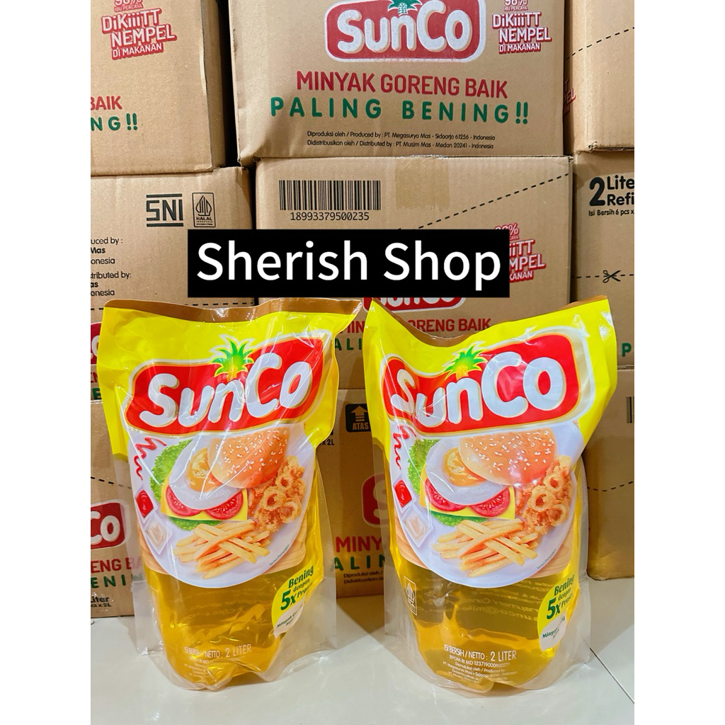

Sunco 2 Liter minyak goreng premium