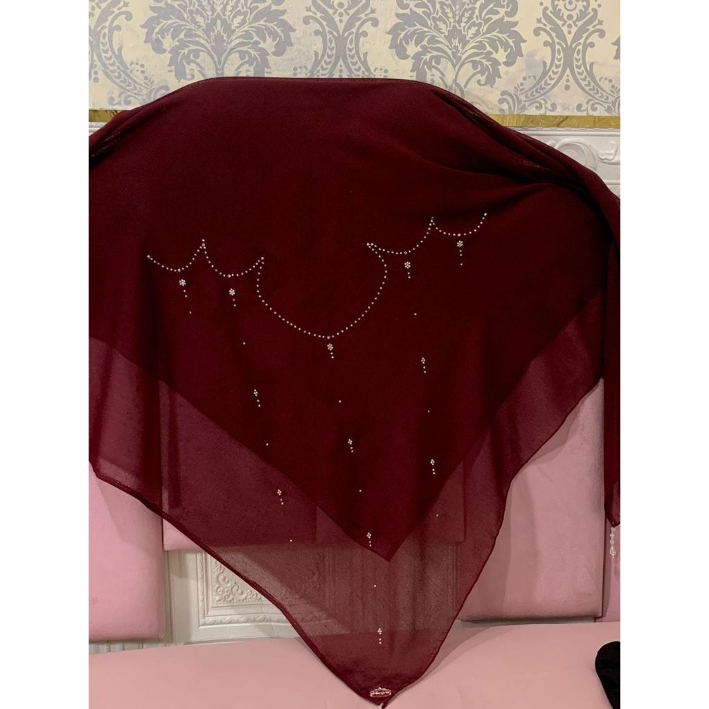 KERUDUNG PAYET SWAROSKI