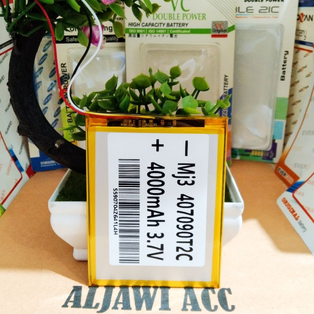 Baterai Batre Battery Advan Tab X7 Pro E3Ai7U lite T1G Plus  S7A T1X Pro 407090 4000mAh