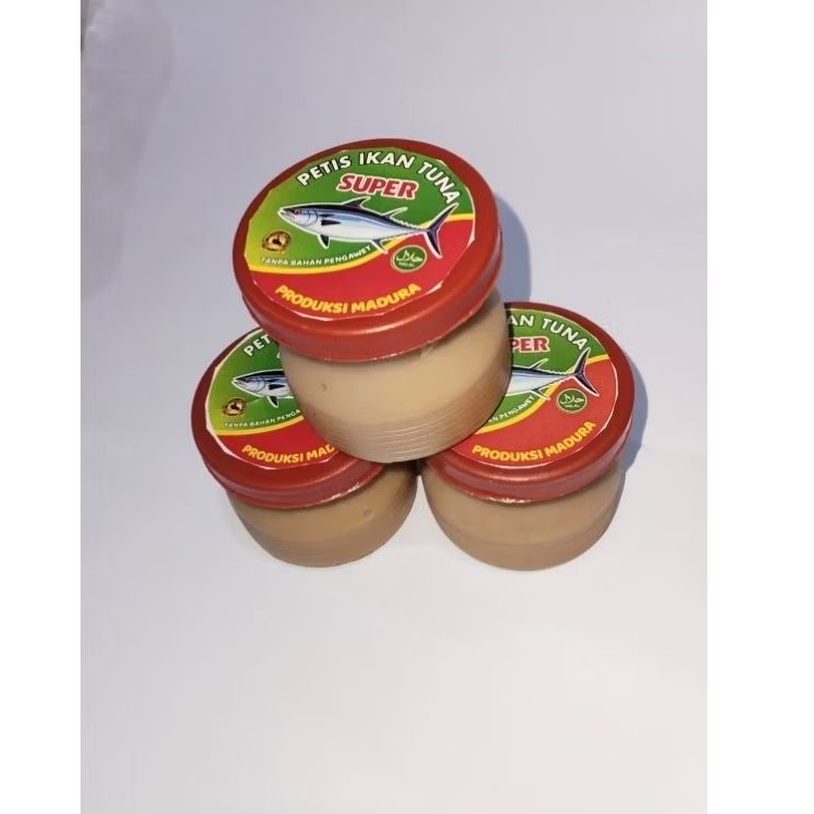 

DAPET (3 BOTOL) PETIS SUPER IKAN TUNA ASLI MADURA,BERAT 100g