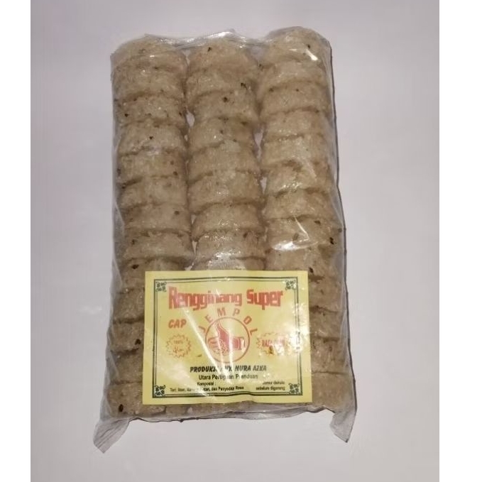 

RENGGINANG SUPER CAP JEMPOL ISI 36 KHAS MADURA,BERAT 500g