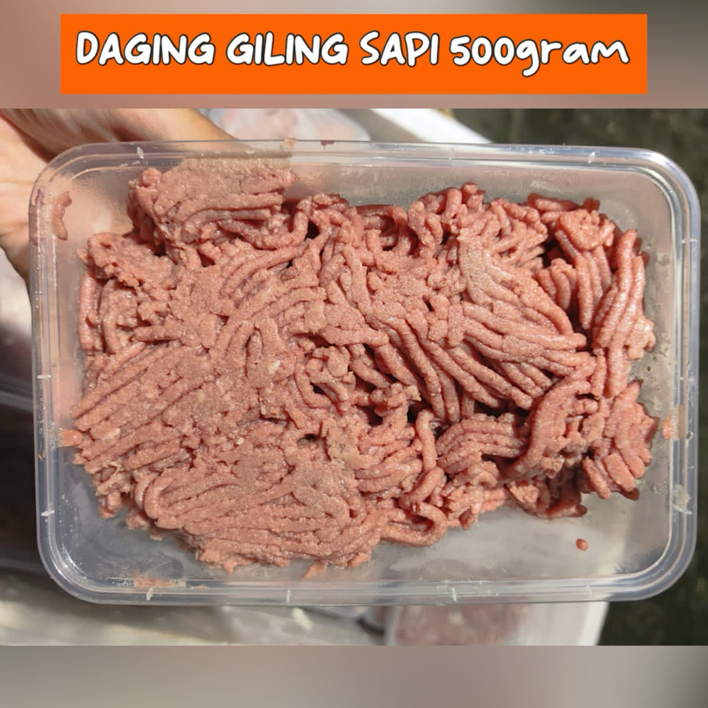 

FROZEN FOOD//DAGING GILING SAPI 500gr