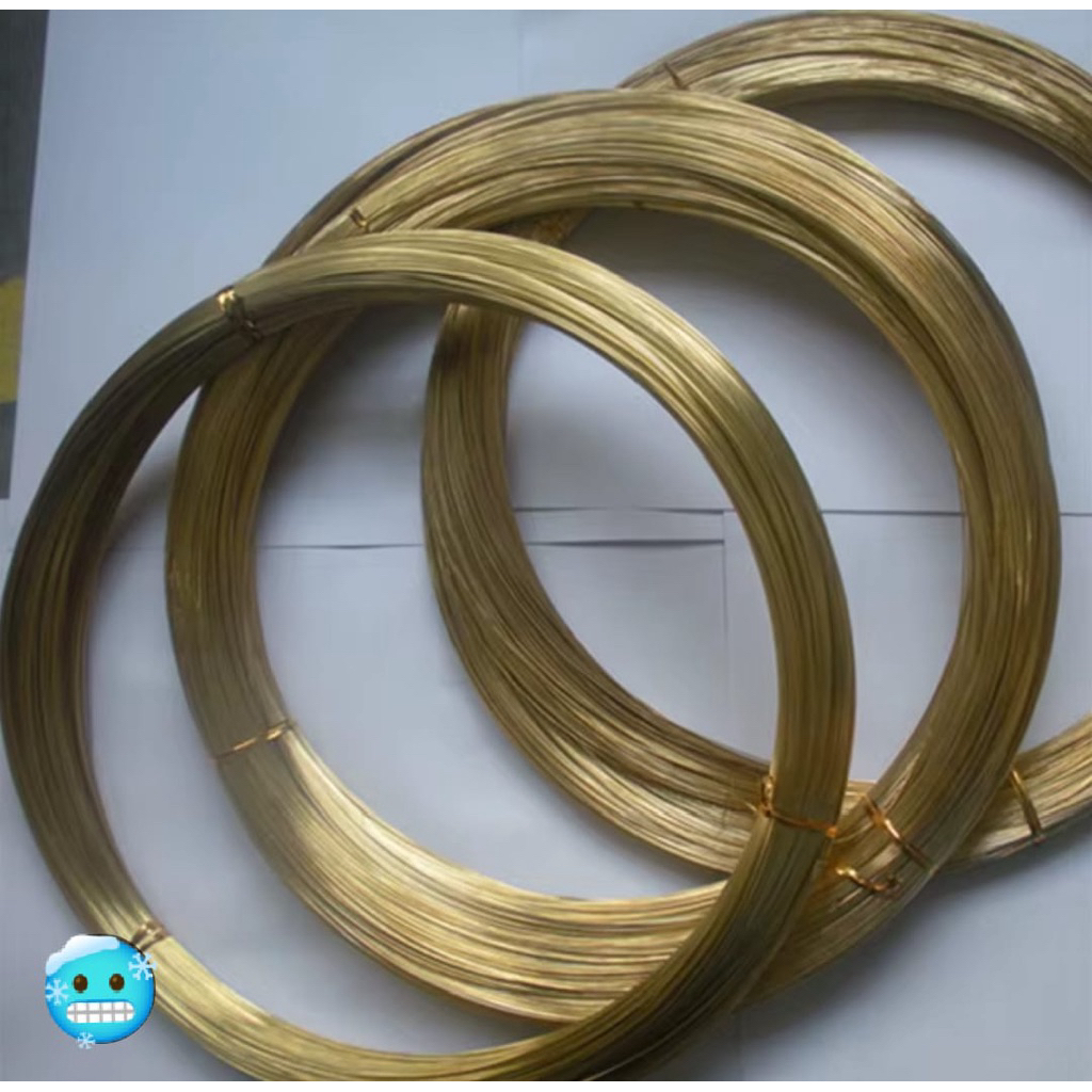 kawat kuningan asli 0,8mm per 0,5kg