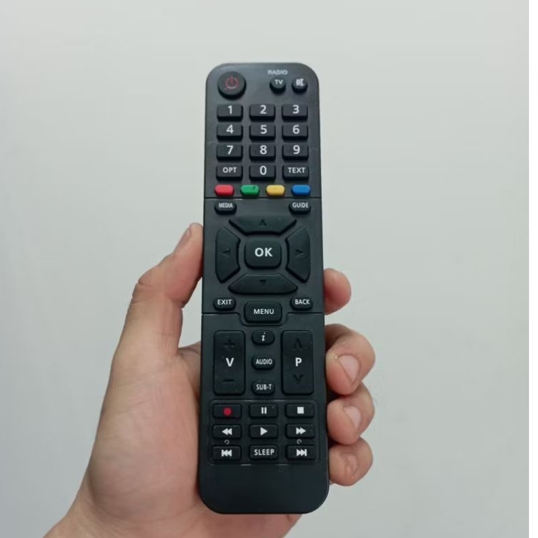Remot Remote Set Top Box STB Parabola DVB-T2 Pengganti Tanpa Setting Nexmedia C1100 K-Vision K1100