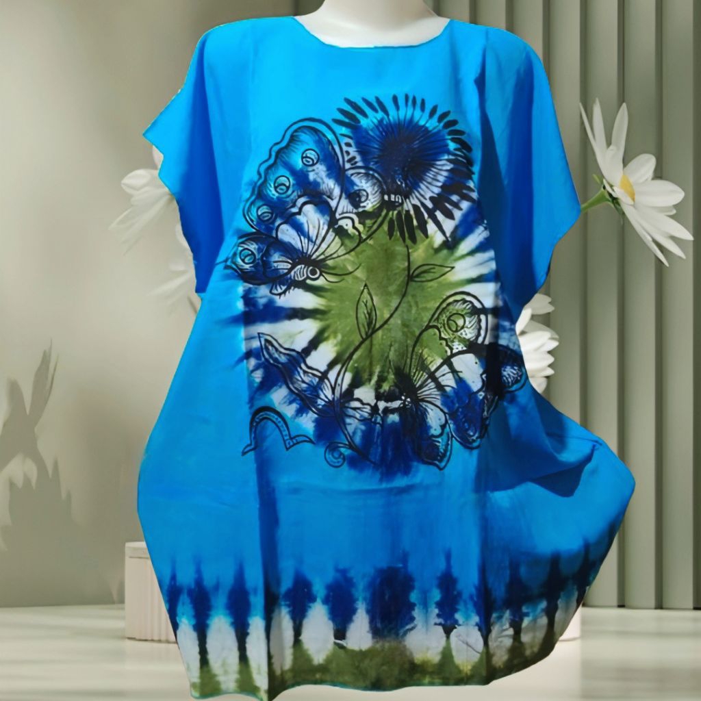 baju bali wanita LD 120 jumbo baju santai cewek baju bali wanita baju tie dye jumbo wanita atasan ce