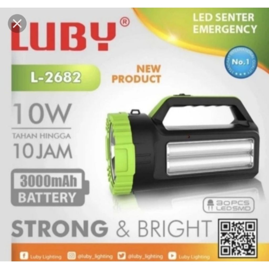 senter tangan Luby 2682