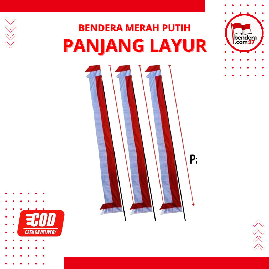 Bandir layur merah putih