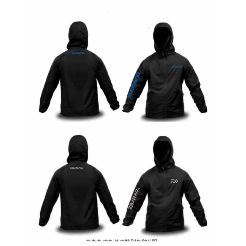 jaket waterproof Shimano dan daiwa