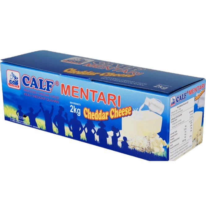 

CALF MENTARI CHEDDAR CHEESE 2KG