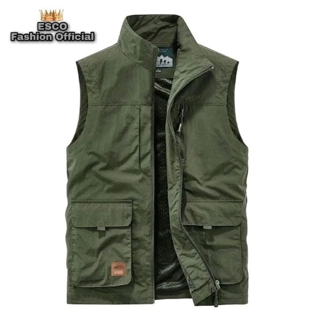 Rompi Vest Pria/Rompi Motor/Rompi/Vest Pria/Vest/Outdoor Rompi