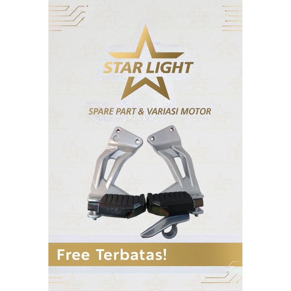 DUDUKAN STEP BELAKANG FOOTSTEP BELAKANG JUPITER Z, JUPITER Z BURHAN