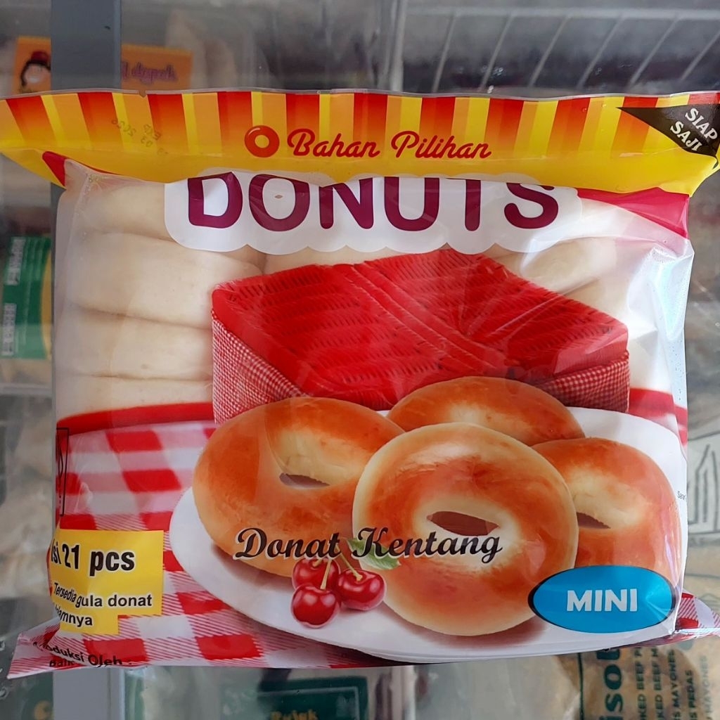 

Pelangi Donat Kentang Mini 21 pcs