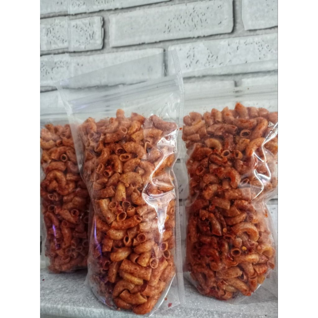 

Makaroni pedas extra daun jeruk kemasan 100 gram