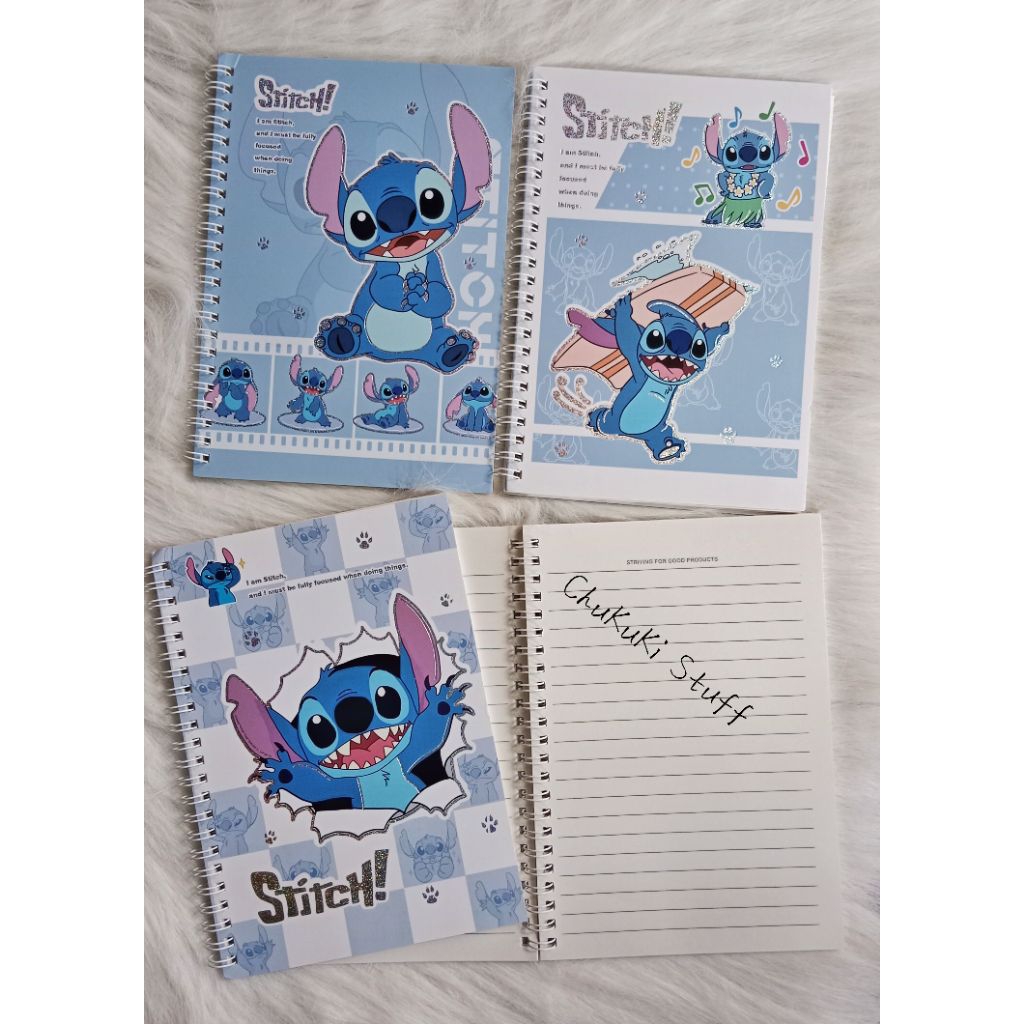 

Notebook ring A5 Stitch / Buku tulis ring Lilo and stitch
