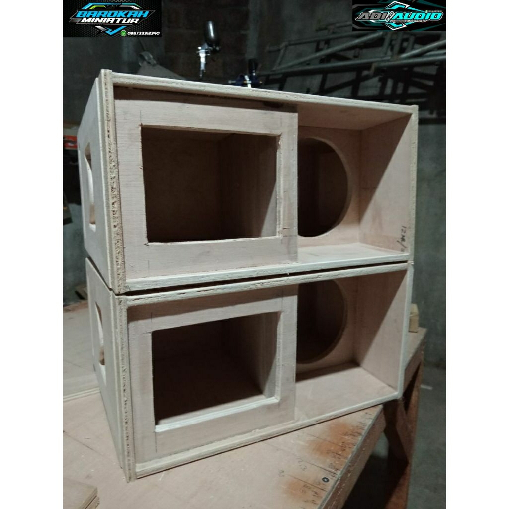 box middle 6 inch singgel tweter ukuran 15x19