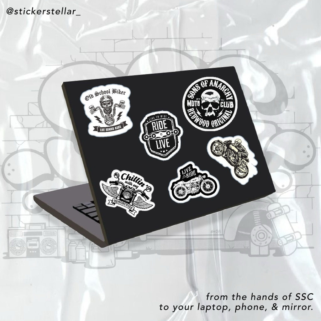 

custom sticker pack isi 6 pcs