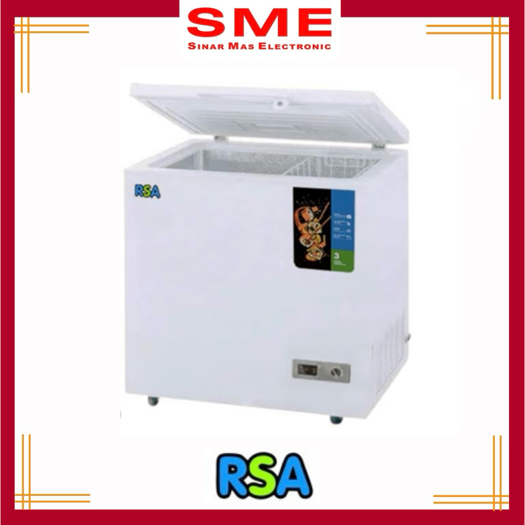 Chest Freezer Box Daging / Frozen Food RSA 200 L