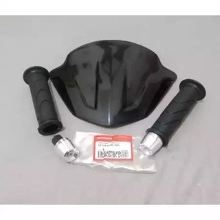 SEPAKET VISOR BEAT CARBU 2008-2012 PLUS HANDGRIP HONDA+JALU PCX BEAT CARBU