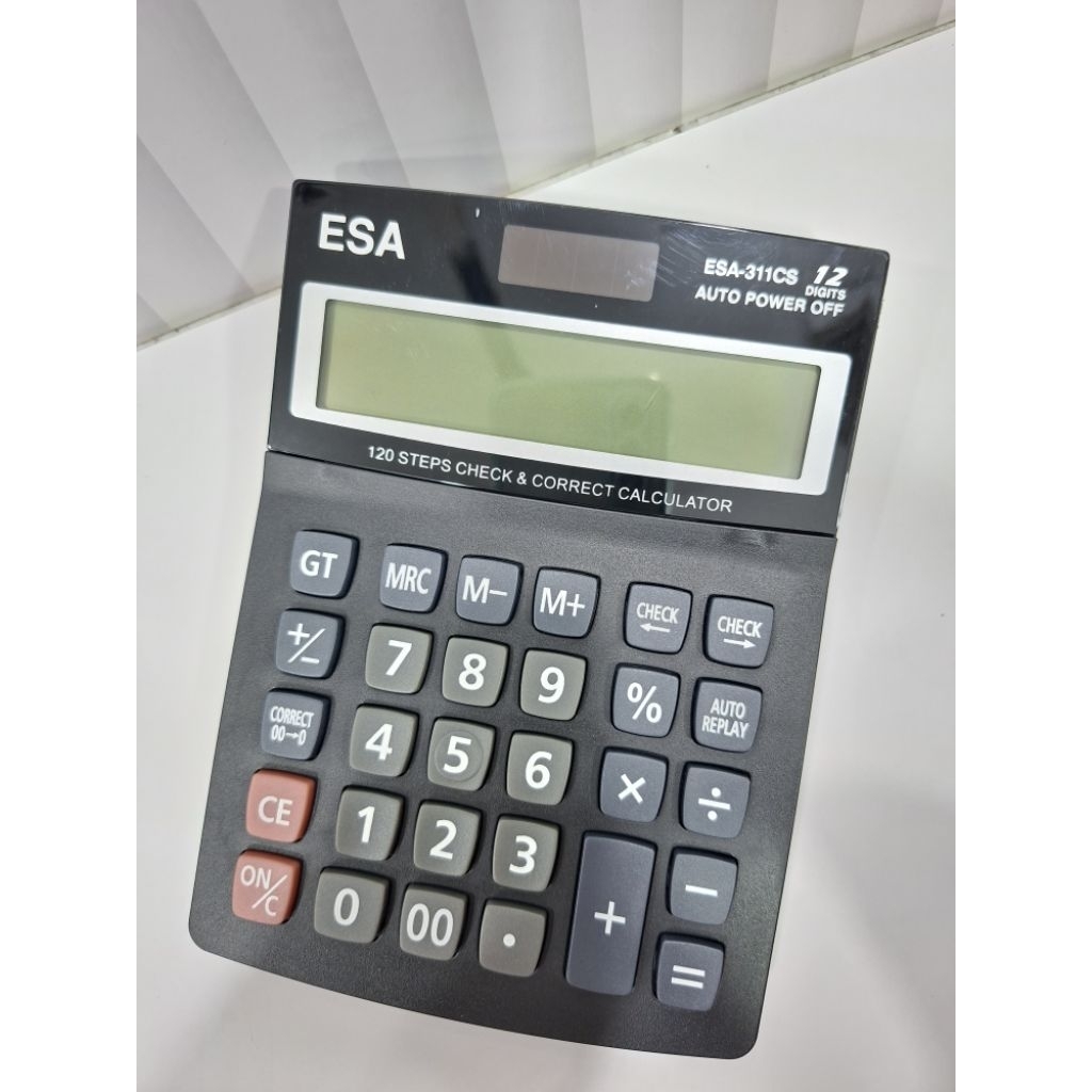

Kalkulator Calculator ESA-311CS 12 Digit
