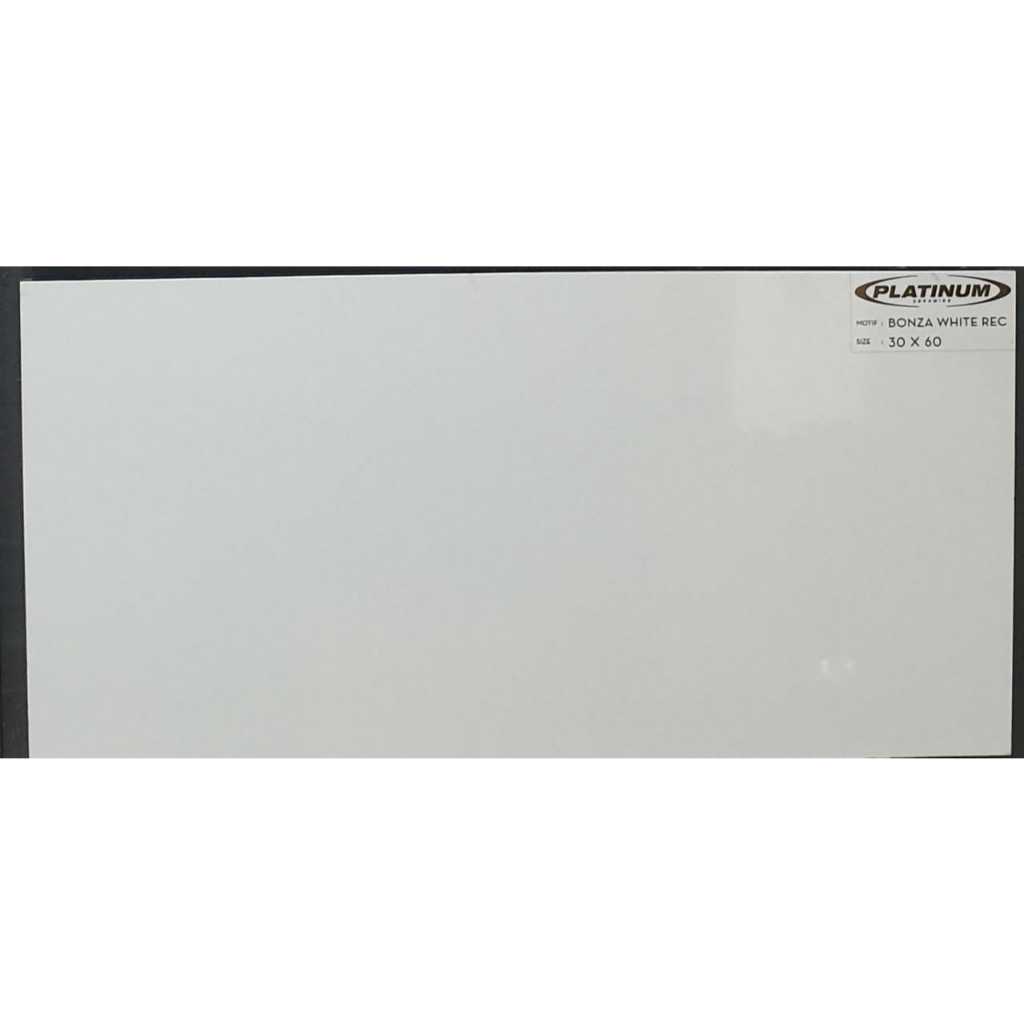 Keramik Platinum Bonza White 30x60 - Kilat Medan