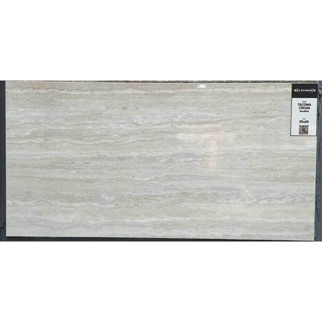 Keramik Platinum Tacoma Cream 30x60 - Kilat Medan