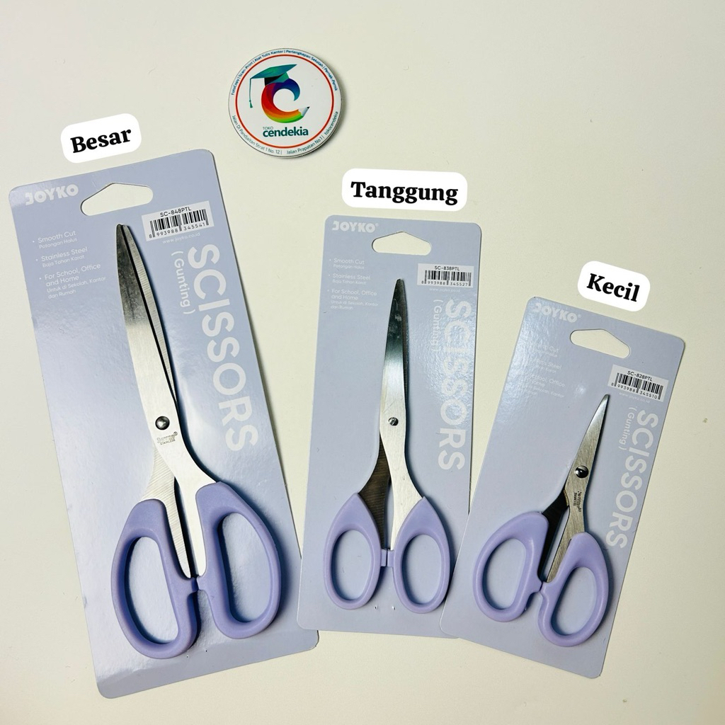 

Gunting Kertas JOYKO SC-828PTL Pastel ( Kecil )