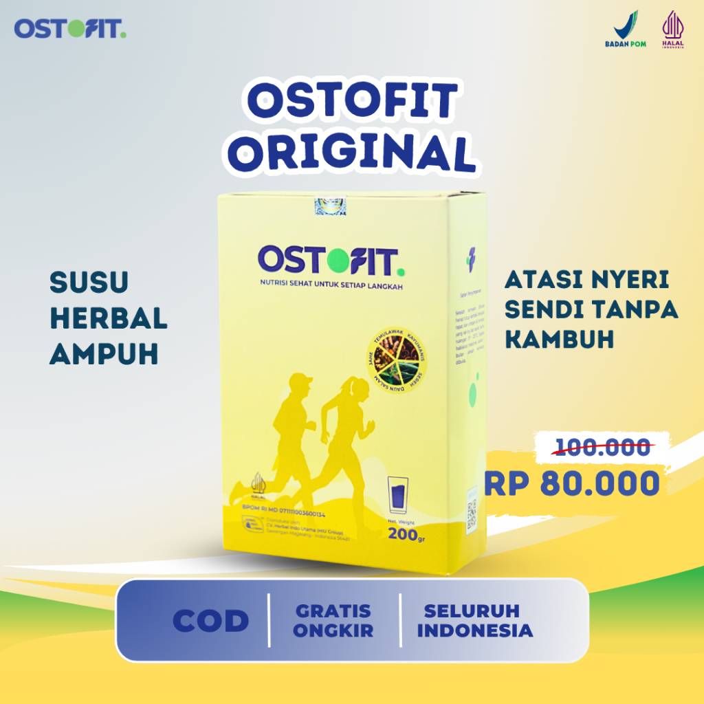 

– Susu Herbal Alami Efektif Mengatasi Permasalahan Tulang dan Sendi