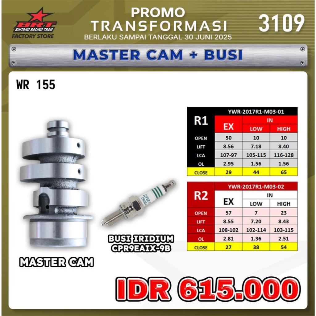 CAM WR 155 BRT // NOKEN AS WR155 BRT // CAMSHAFT WR 155//MASTER CAM WR155