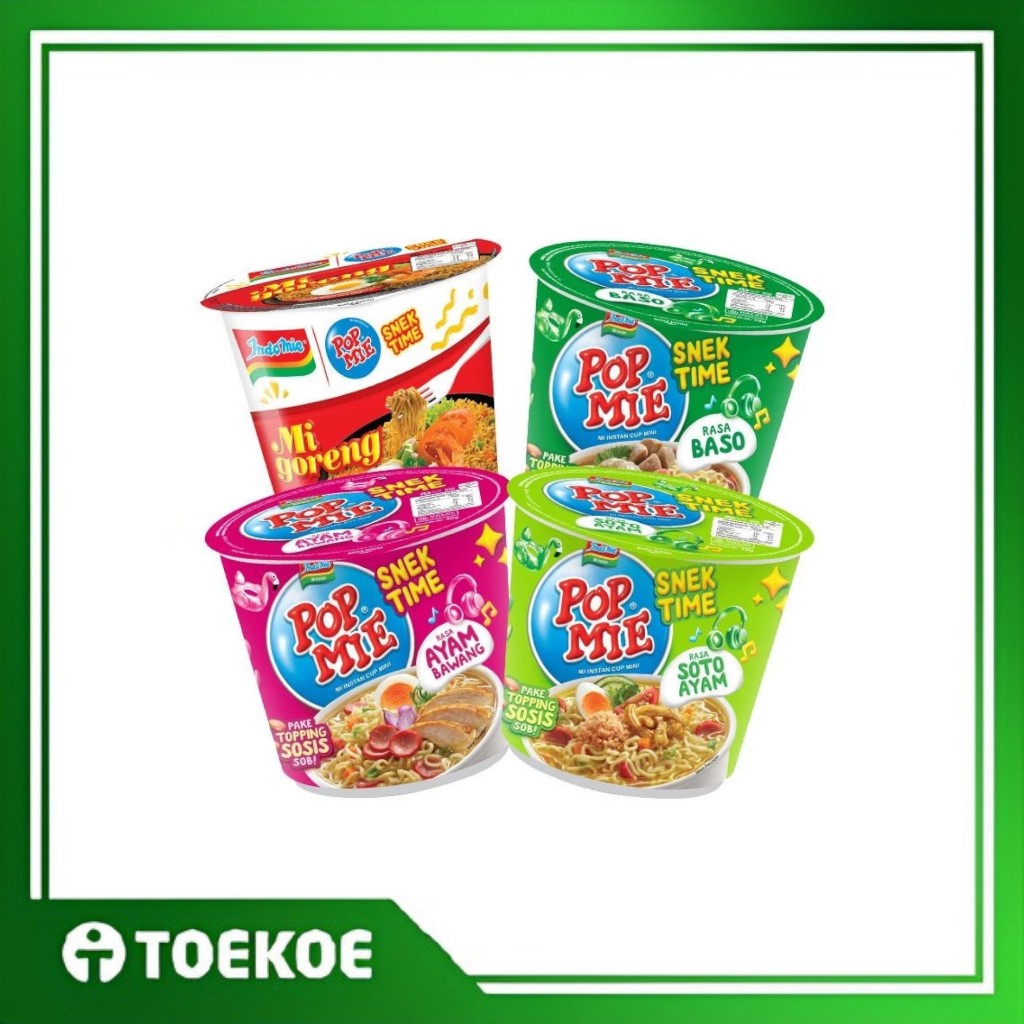 

TOEKOE Pop Mie Snek Time Mini 39GR Mie Cup