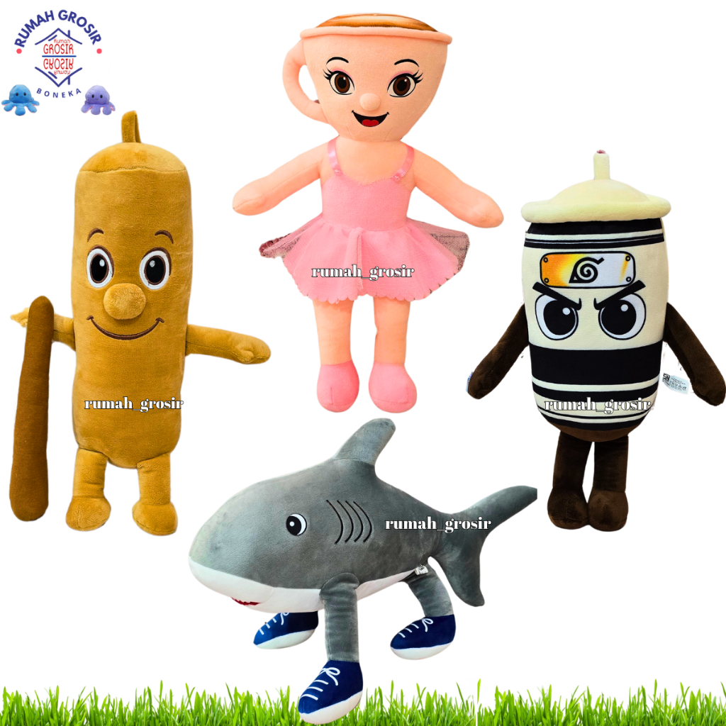 Boneka Tung Tung Sahur Lucu Boneka Anomali Horor