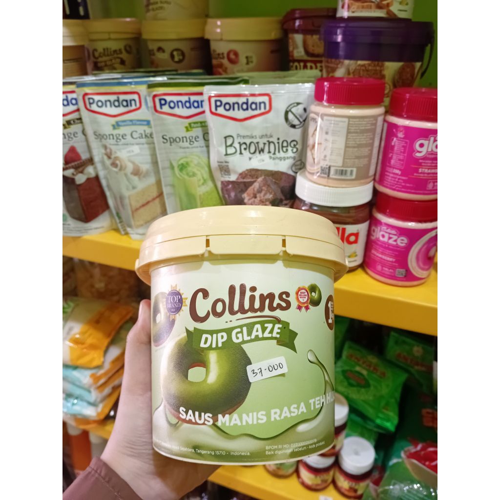 

COLLINS DIP GLAZE MATCHA/TEH HIJAU