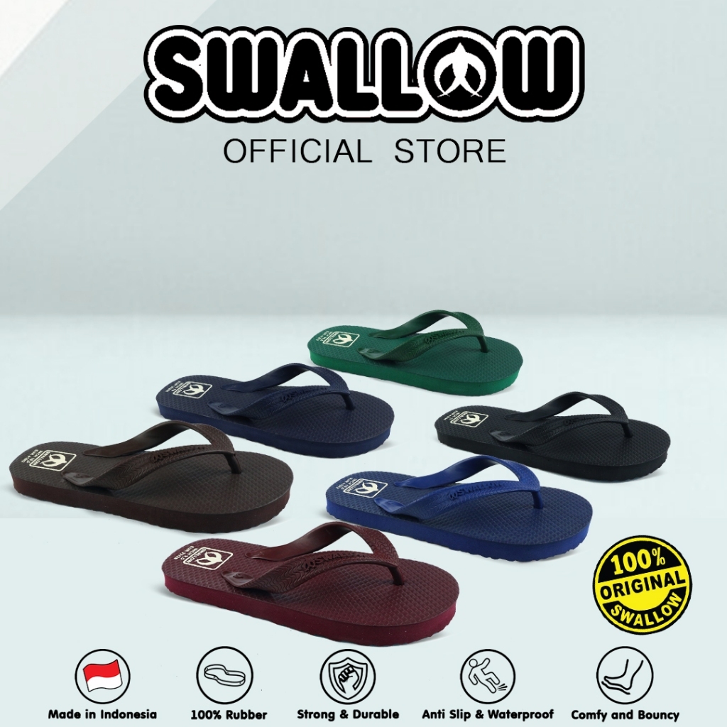 Swallow Legian Sandal Jepit Pria Tebal dan Awet Termurah