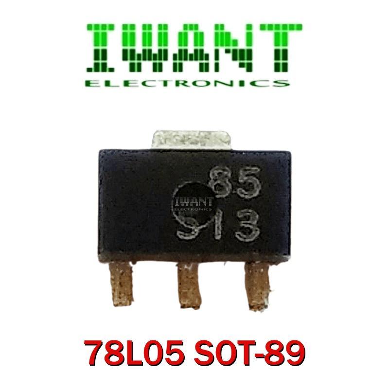 78L05 SOT-89 78L05 SOT 3PIN 7805 SMD SOT-89 78L05 L78L05 SOT-23 7805 VOLTAGE REGULATOR 5V 100mA SOT 
