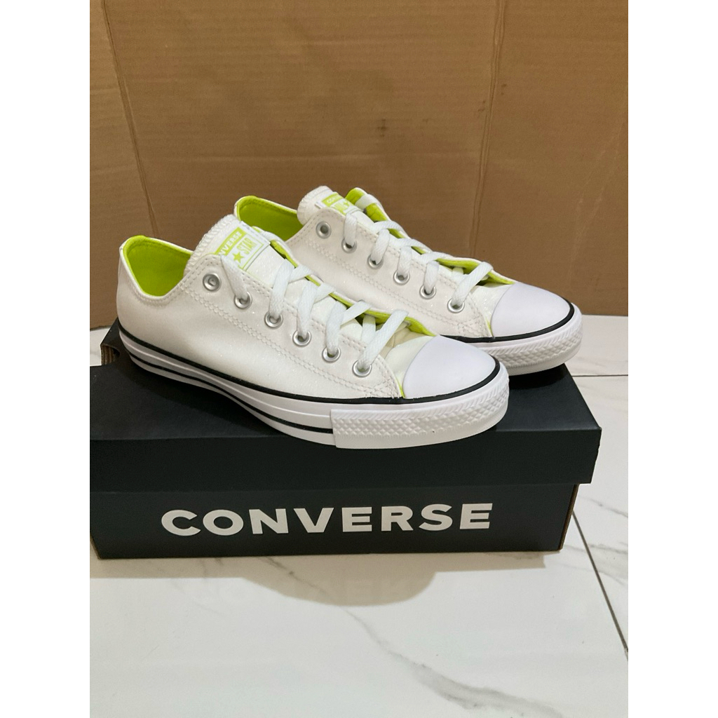 Ori Sale Sepatu Converse putih blink CTAS OX White