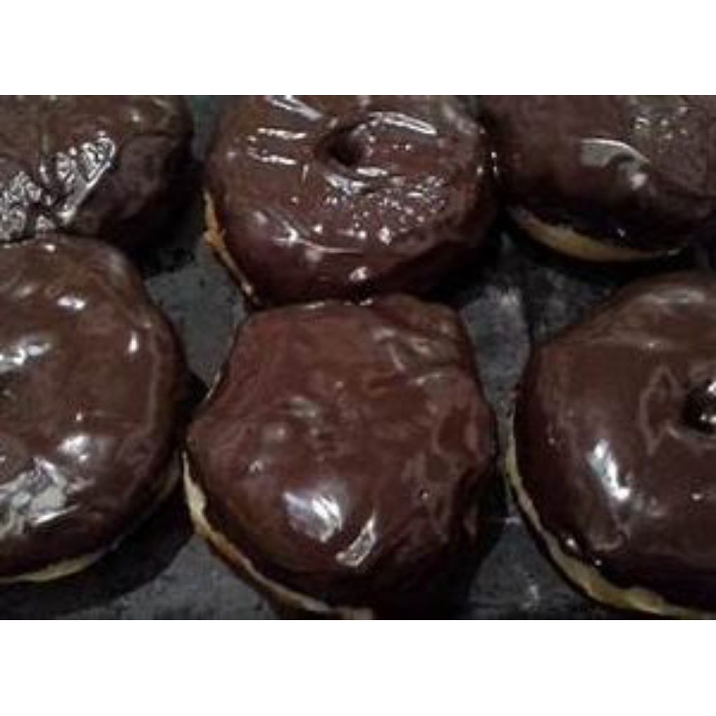 

Donat cokelat panggang