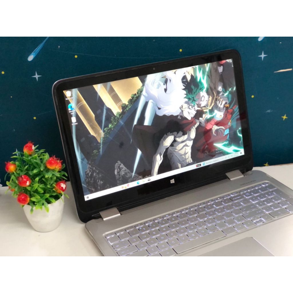 Laptop HP ENVY 15 X360 CORE I5-6200U RAM 8GBSSD 256GB touchscreen