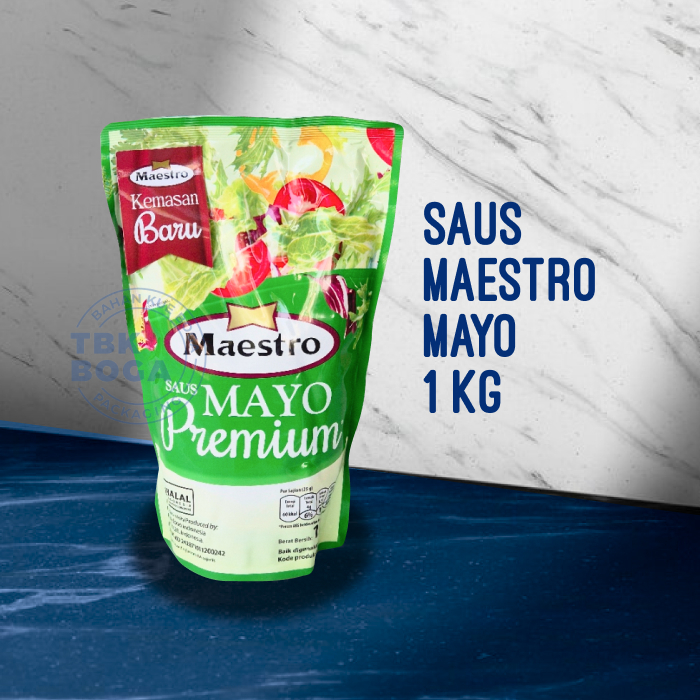 

Maestro Mayonais ( 1 Kg ) Saus Mayo Mayonaise Light Kurang Lemak