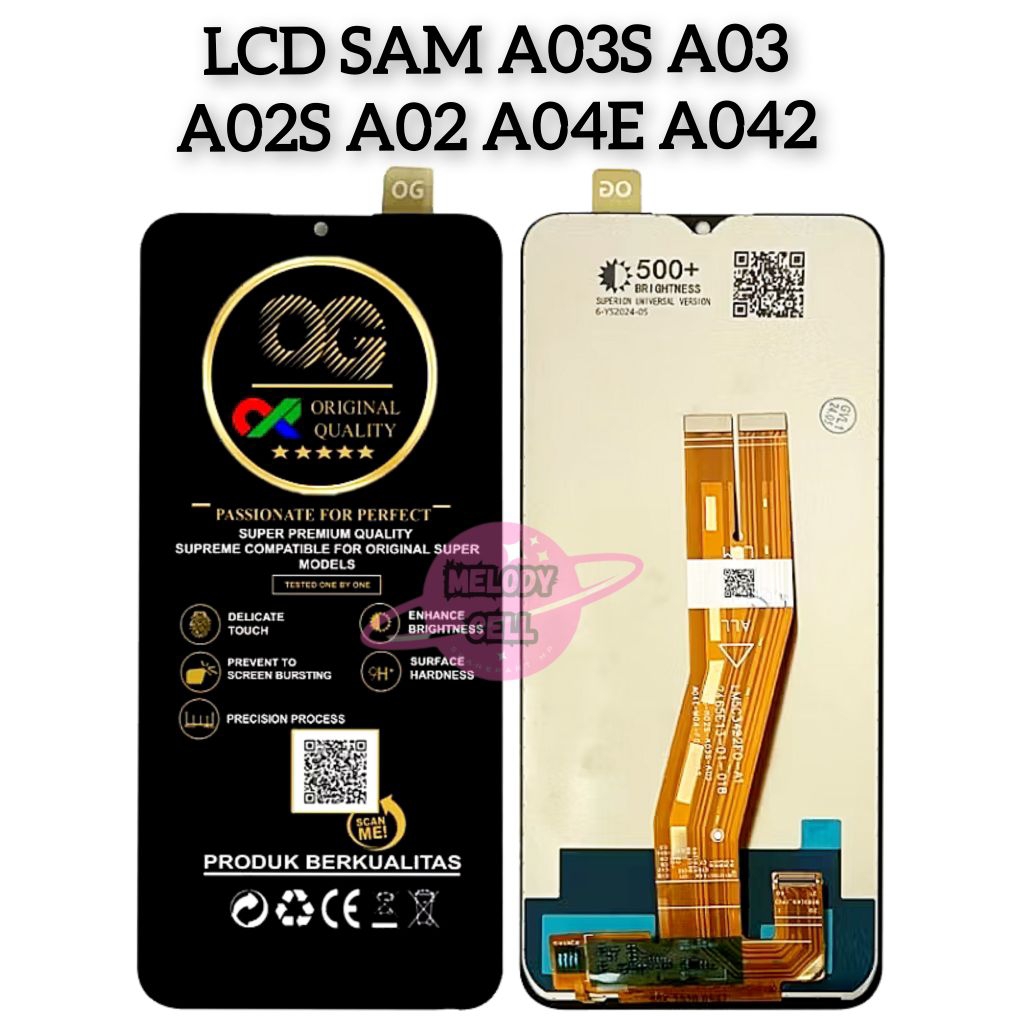 LCD TOUCHSCREEN SAMSUNG A03S A03 A02S A02 A04E A042 TERLARIS NEW