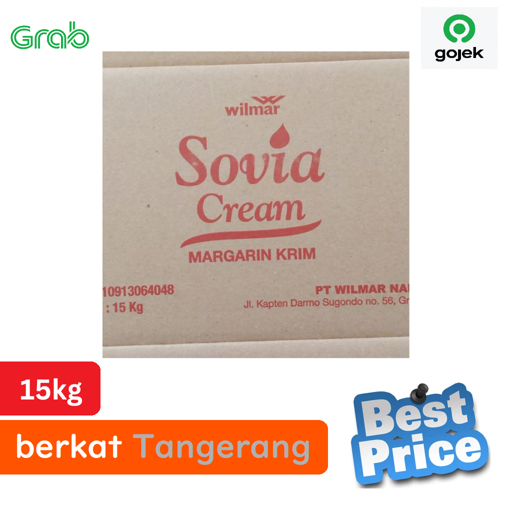 

Sovia Cream Margarin Krim 15kg