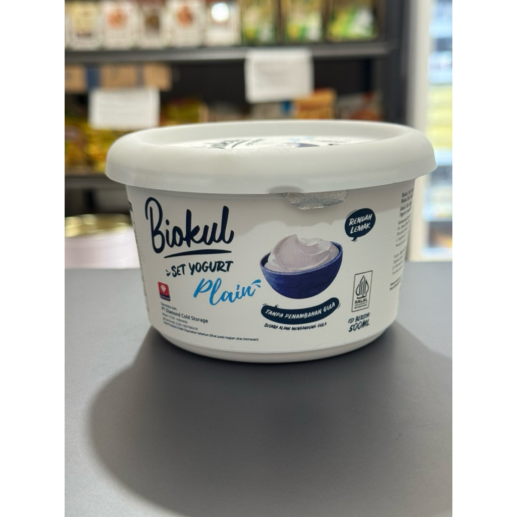 

BIOKUL YOGURT PLAIN LOW FAT 500ml - INSTANT ONLY