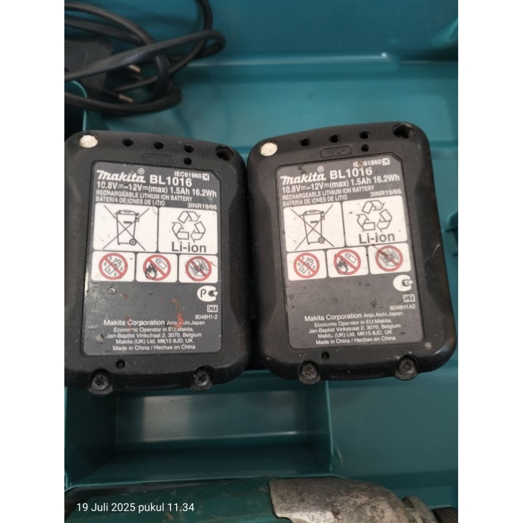 impact driver makita 12V td 110 second