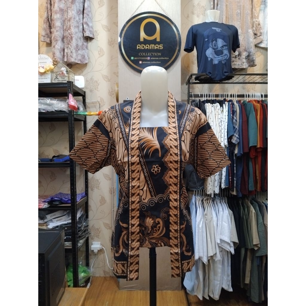 Batik wanita non kerah