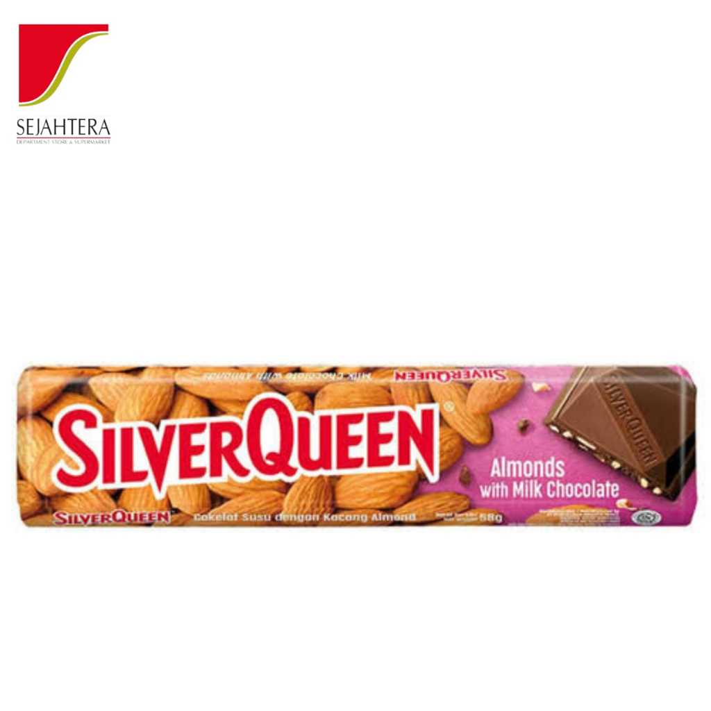 

SILVER QUEEN ALMOND 58g BKS