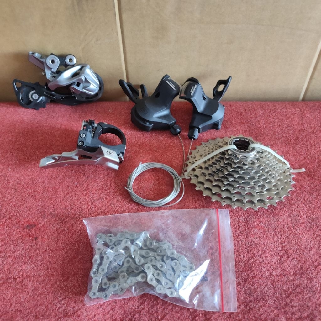 Mini Groupset Shimano Deore 610