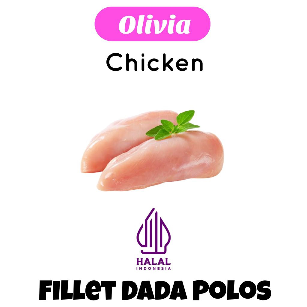 

[TERMURAH] Boneless Dada Ayam Fillet 1 Kg